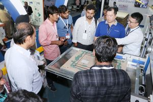 인도 골판지산업전 2019 brand background image