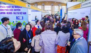 베트남 하노이 의료병원 및 제약 박람회 2020 brand background image