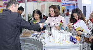 베트남 하노이 뷰티케어 박람회 2021 (하이브리드) brand background image