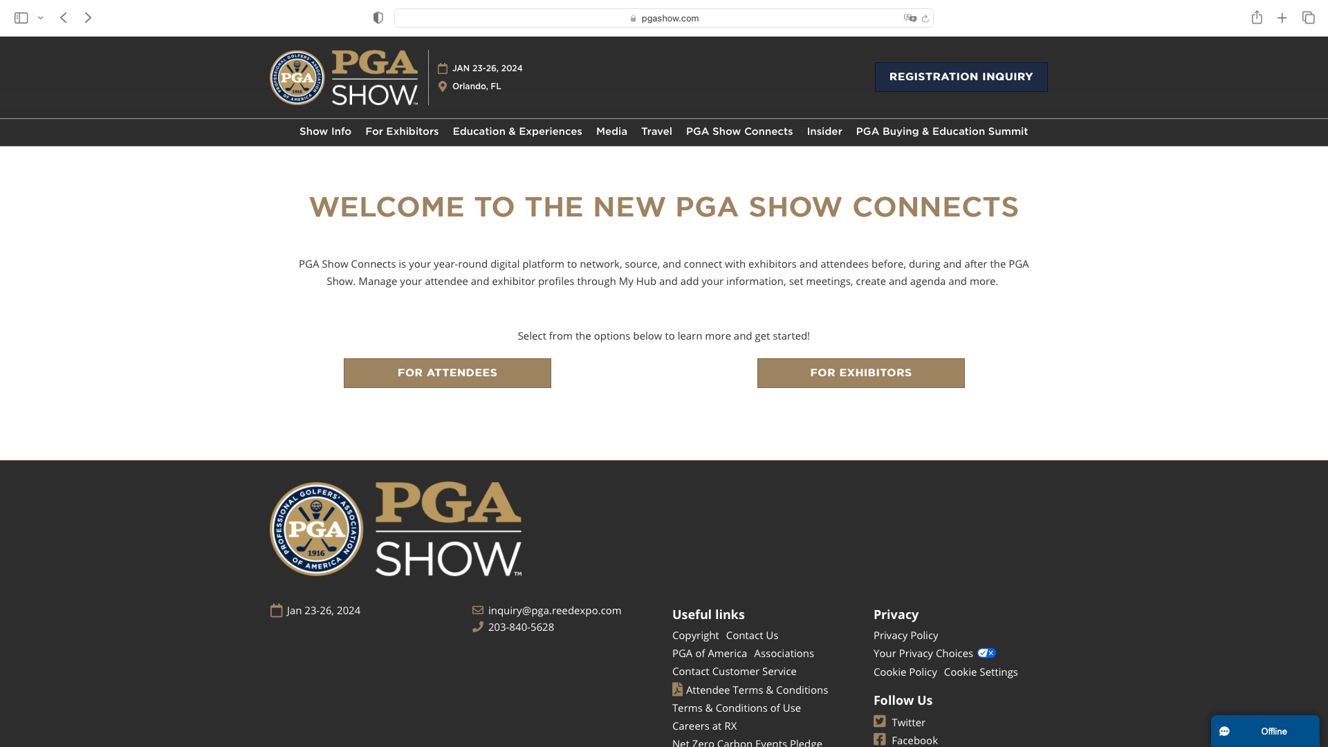 PGA Show Connects 미국 PGA 골프 박람회