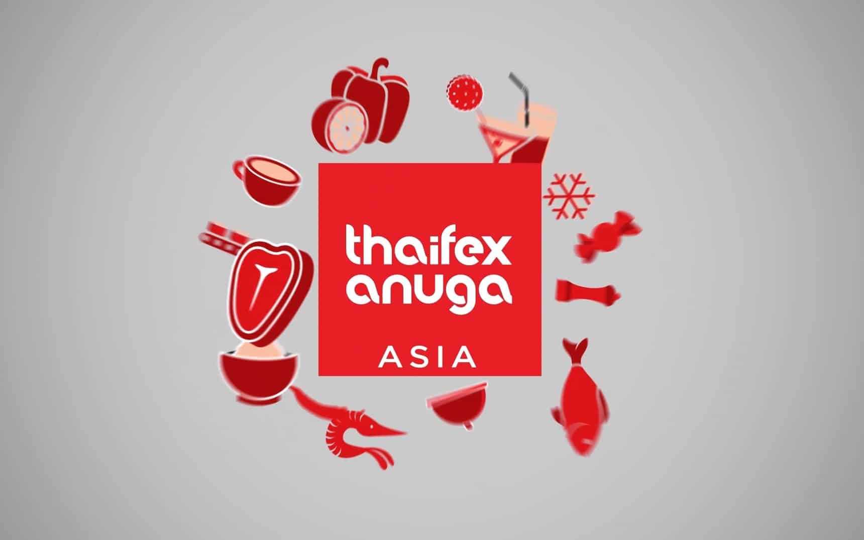 태국 방콕 식품 박람회 타이펙스 아누가 아시아 THAIFEX Anuga Asia 로고 logo