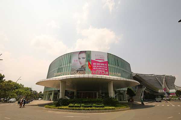 베트남 코스모뷰티 개최 장소인 SECC(Saigon Exhibition & Convention Center)