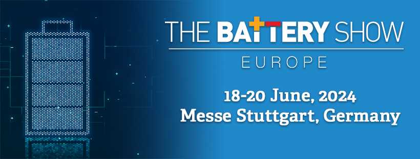 독일 슈투트가르트 배터리 및 전기 자동차 기술 박람회, 배터리 쇼 유럽(THE BATTERY SHOW EUROPE)