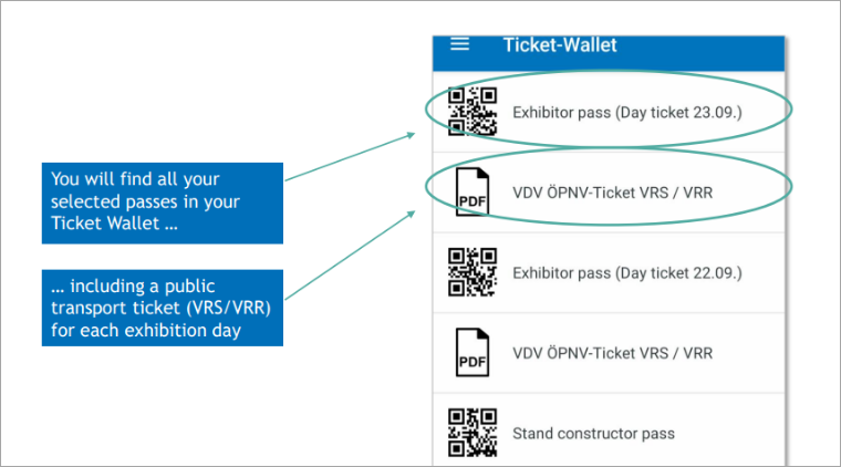 사진 설명 : 참가사 전용 웹페이지에서 확인할 수 있는 VRS/VRR 티켓 PDF 파일 (출처 : 마이페어 캡쳐)